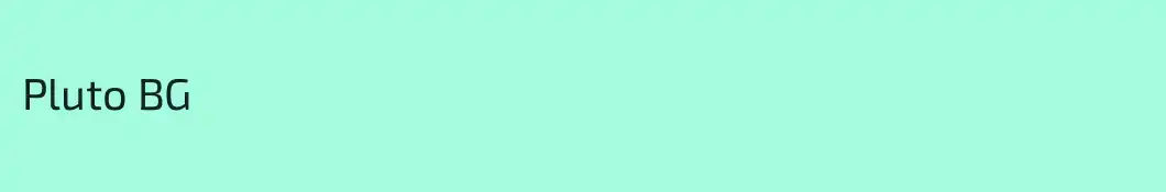 Pluto BG